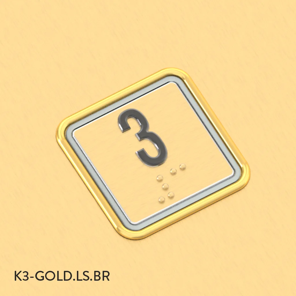 K3 Asansör Butonu – 5 – BUT-SAN