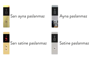 Panell S Kat Kaseti – Renk Seçenekleri