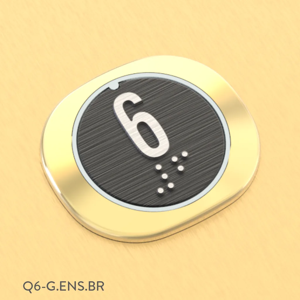 Q6 Asansör Butonu – 4 – BUT-SAN