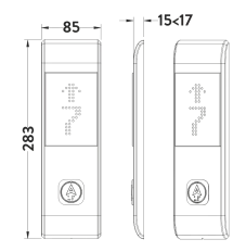 SlimLine SLX Kat Kaseti – Ölçüler SLX